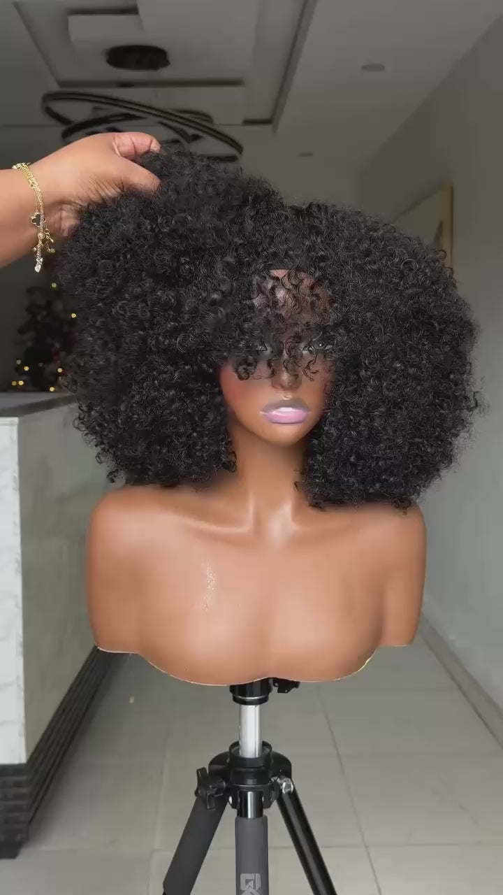 Curly Headband Glueless